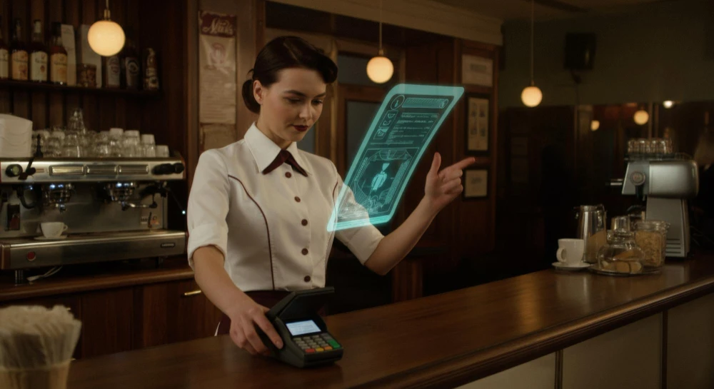 POS system integrating online food orders