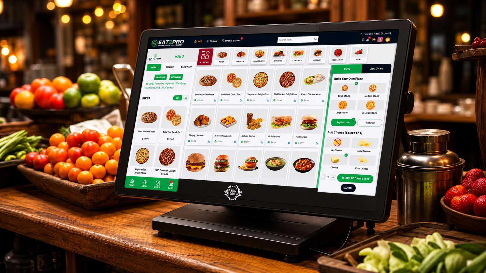 Nutritional Information Displa