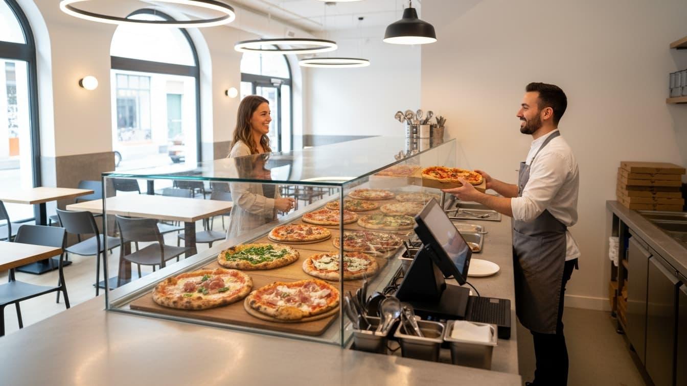 Pizza store POS software for orders, payments and inventory management